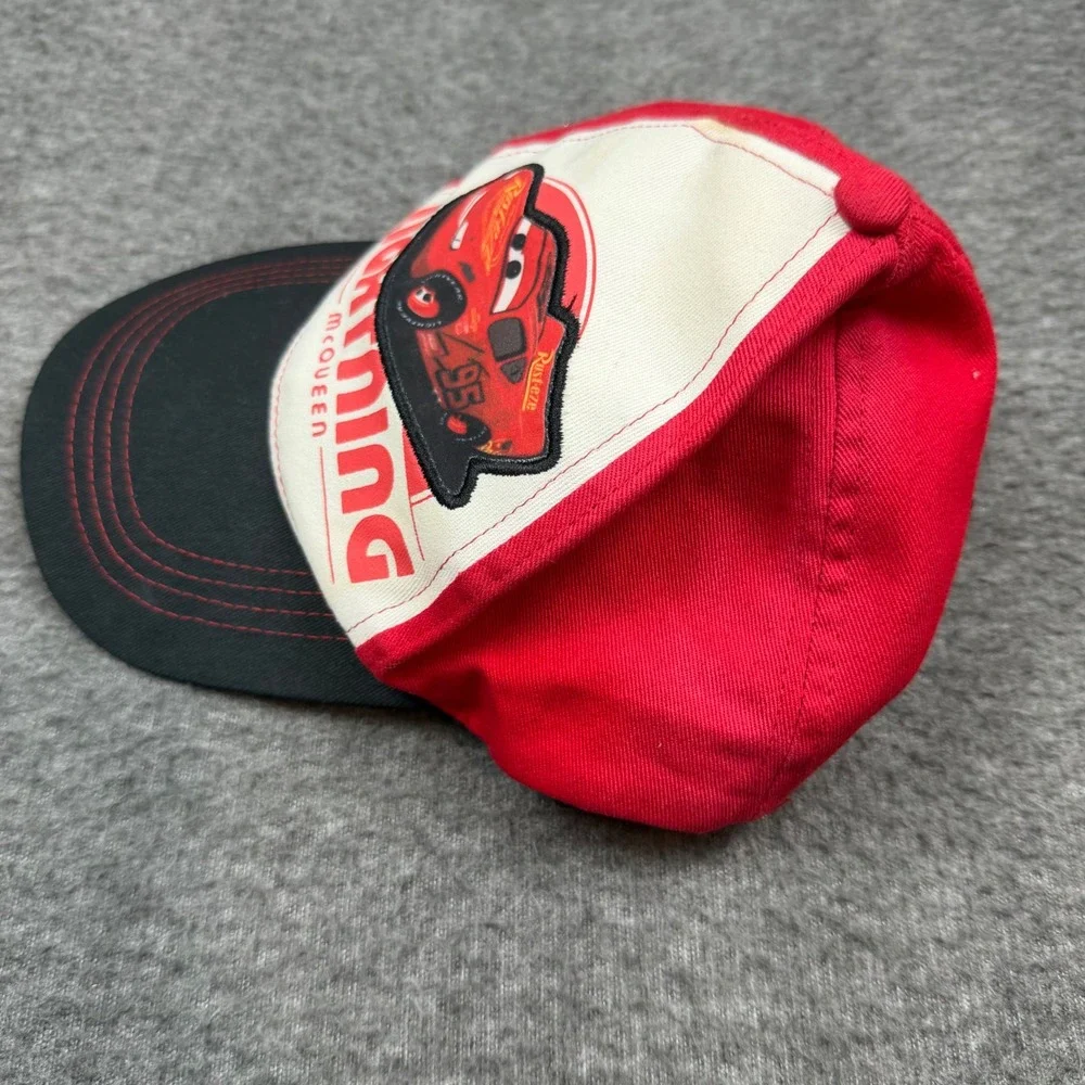 Disney Cars Baseball Hat Kids OS Red Lightning McQueen Snapback‎ Cap